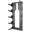 2020 manufacturer Wall mounted metal black color modern style wine racks for home decor